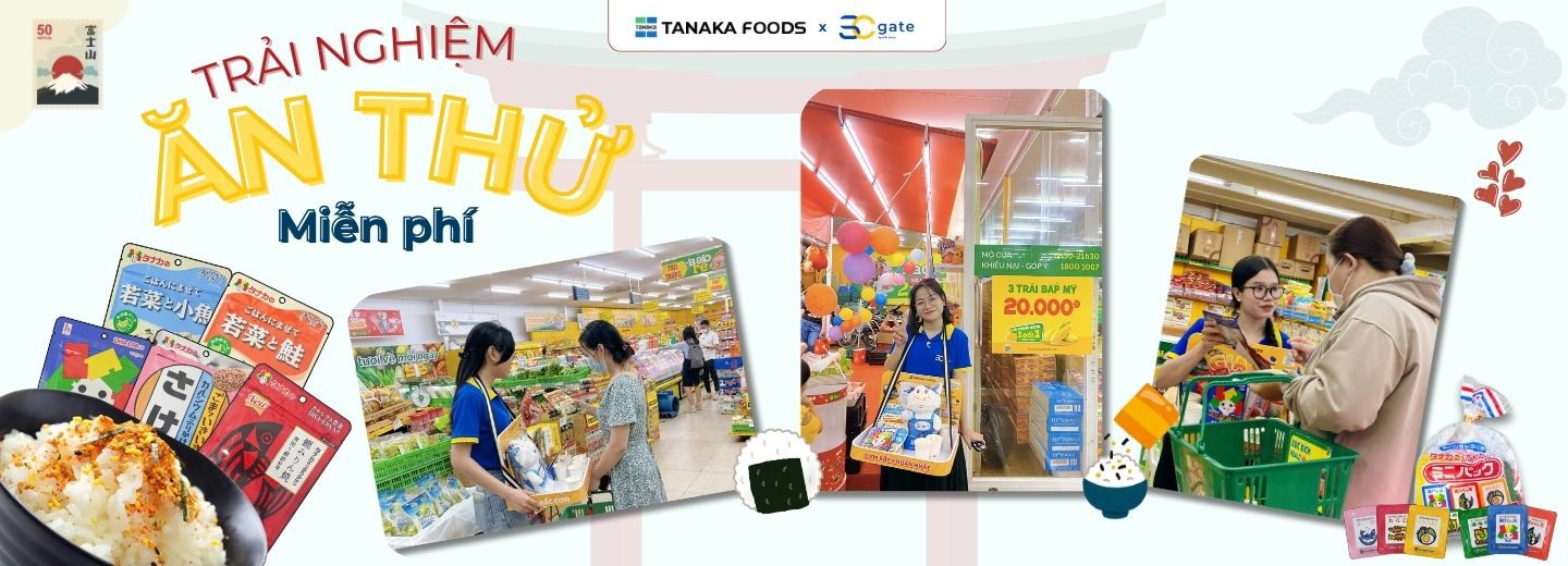 SCgate Mang Gia Vị Rắc Cơm Tanaka Đến Gần Hơn Với Người Tiêu Dùng Qua Chuỗi Sự Kiện Ăn Thử